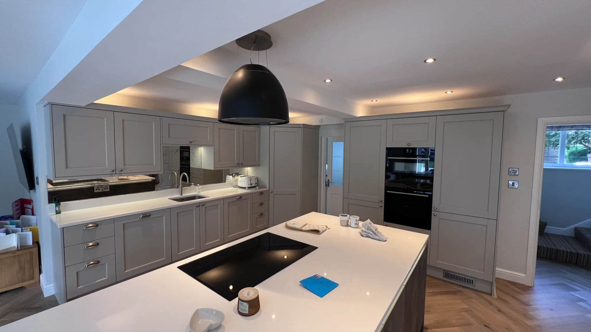 Bespoke shaker kitchen with island